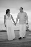 I wore this dress to my husbands destination 50th Caribbean birthday party and our 20th anniversary dinner and the dress was amazing.  Again because I am short I had to have the back taken in by a tailor. Loved it only wore it once. - Claudia P.