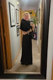 I didn't end up wearing it to the formal wedding after all, and it's not for lack of quality or beauty. I ended up wearing a long sleeve dress and didn't have a use for it. Instead of sending it back, I'm keeping it and will wear it with other outfits to bring the look to another level. - Amy W.