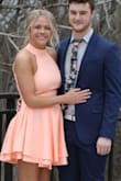 I ordered this dress for my college formal. It fit perfectly and was so fun to wear! It was so light and comfortable for a night of dancing. I received a lot of compliments on this dress and loved the way it looked. I highly recommend this style and thought that the color was perfect for spring! - Alissa