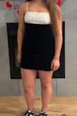 Got this for my daughter for winter formal. Athletic build and tall. She loved the dress! - Katy D.