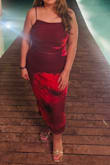 This was such a beautiful dress. I wore it to dinner on a beach vacation, and the fit was perfect, true to size. I'm 5'0, and the length was perfect. - Rosie M.