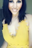 LOVE this dress! I haven't seen anything like it in stores or online. I contemplated between the white or yellow and opted for the gorgeous mustard color. The yellow will set off any spring or summer tan! You can purchase almost any dress in white, but THIS dress is so unique it needs a color that turns heads to compliment its style. 

Only downside is I usually wear a medium up top and large on the bottom because of my hips and thighs and it recommended I ordered a large. I've been stalking my email for the return credit to order the medium before it sells out! - Brianna H.