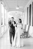 I wore this dress for my February wedding and was honestly blown away by the quality, especially for the price. The fabric felt luxe with beautiful structure, and when I brought it to my seamstress, she was shocked to hear it was from Lulus. She kept saying how well-made it was and that it had great bones. I had it hemmed, replaced the original zipper with a sturdier one (the original felt a bit flimsy), and added a bustle for the reception. I also had the slit altered to be optional, which I absolutely loved for versatility throughout the day. When the slit was closed, I added a petticoat underneath for extra volume, and it gave the dress such a gorgeous, full shape. Other than those custom touches, nothing else needed to be changed. It fit beautifully, was easy for my seamstress to tailor, and photographed so well. I truly couldn't have been happier with my choice. - Crystal F.
