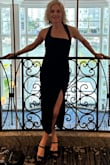 This dress is so comfortable, and I felt like a model in it! I received so many compliments! It is very flattering and hugs the body in just the right places. - Jo L.