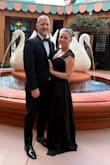 I wore this to a black tie wedding we were invited to. I got so many compliments on it. It was a little long on me, but other than that, the fit was perfect. - Sarah G.