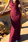 This dress fits PERFECTLY. I was a little scared to order a dress online because things usually don't fit great on me, but this dress had the perfect measurements. - Lilli C.