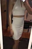 Nice thick material. The top was a little small but fits just fine. - Ashley L.