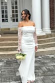This dress was perfect!! Everyone complimented me and it was truly gorgeous. The material was just as amazing and great quality. - Tamara C.