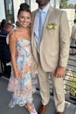 This dress was absolutely perfect. I got a lot of compliments on it. I don't have a very big chest, but it fits snug, and I was able to not wear a bra. I'm also not very tall and it hit at a good spot to where it didn't look awkward! It also looked and felt like very good quality. - Taryn B.