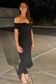 The dress is absolutely gorgeous! I got so many compliments on it. However, the hips in the size small is the dress seemed cut overly large. It looked that way even coming out of the package. Had to have it altered. - Jennifer P.