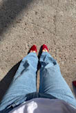 These flats are sooo gorgeous and comfortable! I get so many compliments every time I wear them; they are a bit brighter than some of the pictures show in the listing, which I was hoping for! It's not too deep a red but not too bright; the perfect shade. They pair perfectly with my red leather purse. By far my favorite purchase in 2026! - Daniela M.
