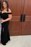 This was absolutely beautiful! I received lots of compliments for my figure & loved how it felt. I had to get it tailored an inch, but it worked well with my heels. Loved! - Brynnlee P.
