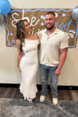 Wore this for my engagement party and got so many compliments. I wore black spandex underneath and it was not see-through! Was super comfy. Wish I had a reason to wear it again! - Madison F.
