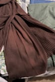 I love the fit in the cut of this two-piece set. However, I've never been able to wear it out. The first time I hand washed it following the label instructions, the dark brown color faded horribly (noticeable most when it dried). This 2 piece set was washed with nothing else, and the - Kristen K.