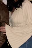 I received so many compliments on the style of this top. It made me look perfect. I was worried about my muffin sides, but it actually hid this imperfection. I was beyond pleased, and I shone (on the girls' night out.) - Arianna G.