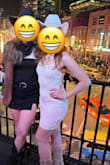 I wore this dress for my bachelorette party, and I loved it! It fit perfectly and gave the perfect amount of sparkle. I felt amazing in it. I felt like this dress was true to size, and the straps are adjustable, which helped the fit. - Heather S.