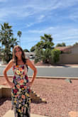 This dress was beyond perfect. Purchased for my nephew's wedding. I was comfortable for the entire 12hrs that day, and the dress never once felt uncomfortable. Highly recommend - Ricci O.