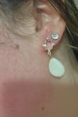 I ordered these for my wedding; I really like unique jewelry, and these caught my eye immediately from the thumbnail. I have a lot of pearls going on in my aesthetic for my big day, and these complete the look beautifully. I can be picky, so I'd looked at so many pairs from all over the place before I found these. Honestly, one of the prettiest pairs of earrings I've ever come across. I couldn't speak to longevity as I don't intend to wear them again until the event, but they seemed good quality, and I did try them on. Didn't want to take them off. - Caitlin H.