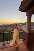 Wore this to a destination wedding welcome party. Was super cute! The yellow is a little see through, as some of the reviews detailed, but nothing that can't be worked with. Loved it and super comfy! - Marisa S.