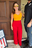 I absolutely love these pants! If they came in more colors, I would buy every single one. They fit me perfectly, like a glove. I did need to have them hemmed, but that was expected since I'm only 4'11. - Gisela D.
