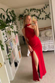 I bought this a few months ago to wear out on a solo date to the ballet, and it's been an inner fight ever since to stop myself from ordering it in every single color because it might be my FAVORITE fancy dress I've ever owned! I felt absolutely stunning, gorgeous, classy, and elegant in this. I wish I had more reasons to wear it. My boyfriend asked me to send him a photo of me in it so he could make it his background. If you're on the fence, just get the darn dress!!

ALSO, I'm typically between a S and an XS, and I found that this one ran large; I ordered a S, and it was too big in the chest and way too long (even with heels, and I'm 5'6), so I exchanged it for an XS, and it fit like a glove. So if you're like me and you're in between sizes, order a size down! - Jenny G.