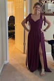 I ordered this dress for a wedding in May! I am super excited to wear it. It fits perfectly and is comfortable. I did get it hemmed because it was a little long. It's exactly like the picture! - Juanita D.