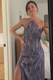 This dress is such a cool cut and fabric. I felt great wearing it and got so many compliments. I would really recommend it - Joey S.