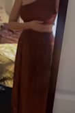 While I very well could have kept this dress, I decided to return it for a few reasons. Firstly, it didn't quite fit my body like it did the model. The side opening was too high, and we were risking underboob. So, I wouldn't recommend this dress for larger chested girlies (I'm a 34D). I also didn't love the way the skirt draped over my wide hips. It was lacking shape! Otherwise, the fabric and color were great. The quality was there, the fit was not. - Victoria H.