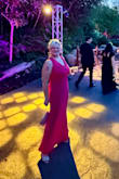 This dress was perfect except for the length, which is normal because I'm short so I had it hemmed. I purchased it for a charity event and got so many compliments! - Keri S.