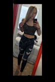 This is a super fun top with skinny straps that are very sexy and a nice stretchy material. This will definitely be a staple item this summer! There are so many ways to wear it and dress it up or down. I need it in every color! - Mariah F.