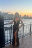 Loved the dress, was super comfortable! I had to hem the length (a constant issue being short!) but it fit great and I received a ton of compliments. - Adriana E.