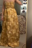 I bought this dress for a black tie wedding, and it fits absolutely perfectly on my body. Lulu sizes really do vary, so I'm glad this one worked out. The fabric is a little heavy compared to others I bought, but the dress is well made. - Laura Z.