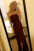 I love the fit of this dress! The color is beautiful! I usually never order things online, but since I was in a hurry for a formal dress I choose this one and do not regret it! Definitely worth it - Abigail S.