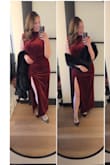 This dress was perfect for a February wedding on a cruise in Boston! The fabric was thick enough to keep me warm yet stayed incredibly comfortable all night. I received so many compliments, including some from a wedding I accidentally crashed! - Kristine A.