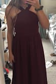 If you have broad shoulders this dress is not the most flattering but otherwise it's amazing! - Cailin C.