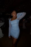 Wore it for my "Something Blue before I do" wedding rehearsal and dinner. My favorite dress I have ever purchased, the fit, color, and pearls were perfect. I received so many compliments! Absolutely recommend! - Jazmine C.