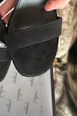 Disgusted to discover these have definitely been worn before. You can clearly see the outline of someone's toes from wearing these before. Very disappointing - Erica D.
