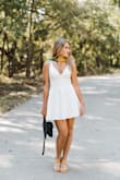 I got this dress for my master's graduation photos, and it was absolutely perfect! - Kylie W.