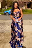 Got so many compliments all night!! Looks more expensive than the price. The garment is heavier than expected (but not too much) so it gave such a formal, elegant feel. The left shoulder strap did fall a few times for me, as I saw in other reviews. I had no trouble with my zipper at all tho, which I also read in other reviews. Snatched the waist! Very long. I'm 5'3 and wore 6" heels and the size M grazed the floor. For me, it worked great but something to think about for the shorter girlies. Absolutely beautiful dress, would recommend to anyone! - Amavy P.