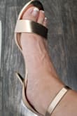 The quality of these shoes was unbelievable! The comfort, and the fit was perfect let me just say I have had foot surgery and normally cannot wear heels at all. BUT THESE FIT LIKE A GLOVE! MOST comfortable shoe ever - Julia T.