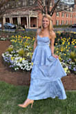This dress was perfect! Felt so comfortable on, fit well, and looked great. - Frances K.