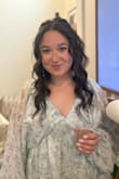 Got this for my bridal shower (I'm the bride) and got compliments all day!!! So comfy and so cute!!! Planning on wearing to dinner during my bachelorette because I cannot get enough. Love love love!!! - Janessa C.