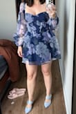 Love this dress! Bought it to possibly be a dress to wear for my mom's wedding, but it's a bit too mini for that in length. Definitely plan to wear it for a girl's night out. - Jessica P.