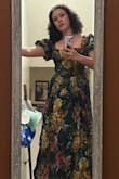 I'm short and it reaches slightly above my ankles. It's true to size and gives a beautiful shape to my waist. It's definitely more for smaller chests. - Ashley A.