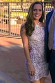 This dress looks great on and is very high quality. Great length as well, not too short or too long. - Sarah P.