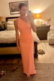 Obsessed. This is my signature color, and it truly pops. I have curves, but since I'm small, they get lost in a lot of more structured or flowy dresses. This hugs and creates such pretty body lines. Super comfy and feels like butter! - Laura K.