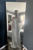 I chose this dress for my wedding! I should have gotten a small, but they only restocked it for a medium. I love the material of it. - Madeline P.