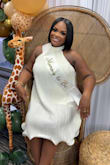 I wore this dress to my baby shower. It was beautiful. - Briana L.