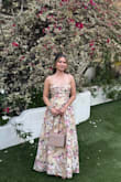 This dress is gorgeous and so flattering. It does run long, so I had it hemmed, but the overall fit and quality are amazing. The fabric feels really nice and the print stands out in the best way. I got tons of compliments and felt super confident wearing it. - Gertrudes P.