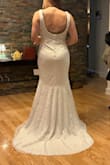 I ordered 6 dresses and the moment I put this one on, I almost didn't even have to try on any others. I tried the rest on and I still came back to this one. It is very comfortable and I can move around in it. This dress is also very very pretty and elegant. Exactly what I wanted for the very big day! - Sofia B.